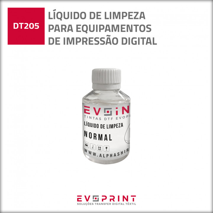 LIQUIDO DE LIMPEZA INTENSO PARA EQUIP. DE IMPRESSÃO DIGITAL 100ML
