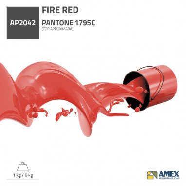 PLASTISOL VERMELHO FIRE