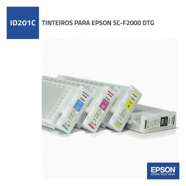 TINTEIROS EPSON SC-F2000/2100 DTG (600ml)