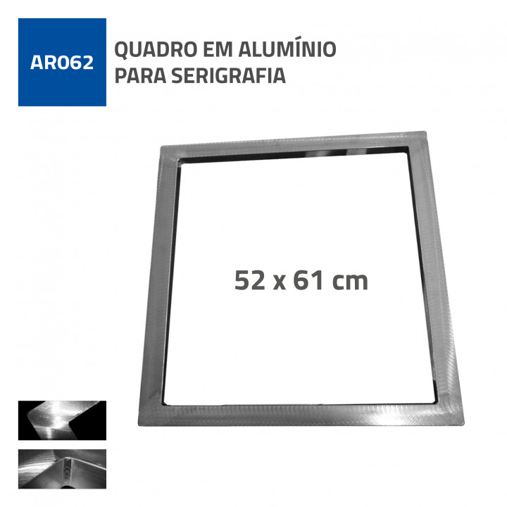 QUADRO EM ALUMINIO 520X610MM