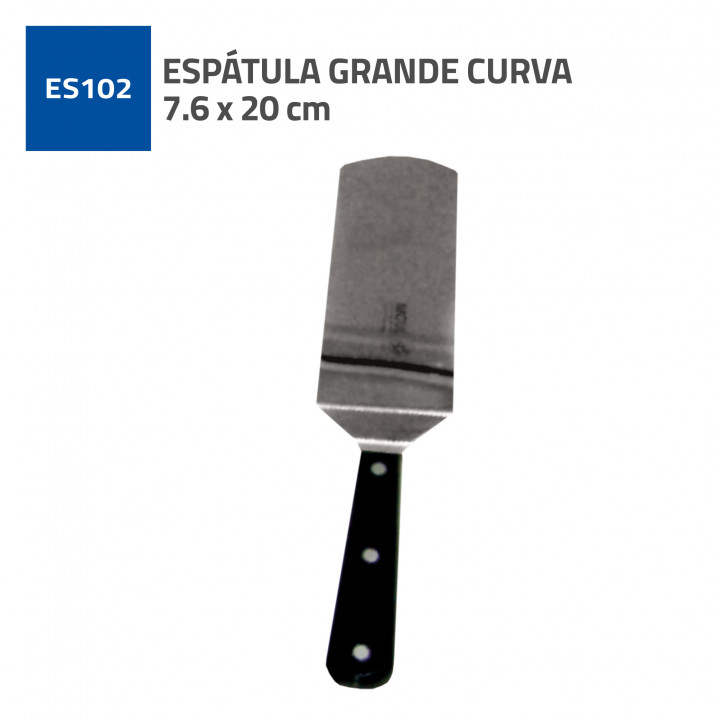 ESPÁTULA GRANDE CURVA - 7.6x20 CM