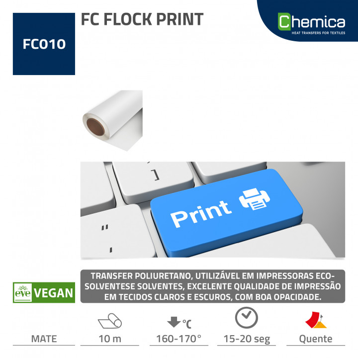 TRANSFER IMPRESSAO E CORTE COR 1950(FLOCPRINT)