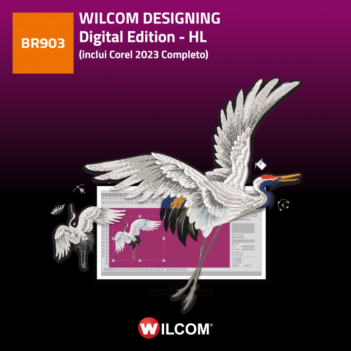 WILCOM EMBROIDERY STUDIO DESIGNING DIGITAL EDITION - HL (inclui Corel 2023 completo)