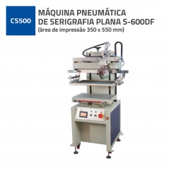 MAQUINA PNEUMATICA DE SERIGRAFIA PLANA S-600DF