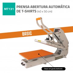 PRENSA ABERTURA AUTOMATICA DE T-SHIRTS 40X50CM BASIC