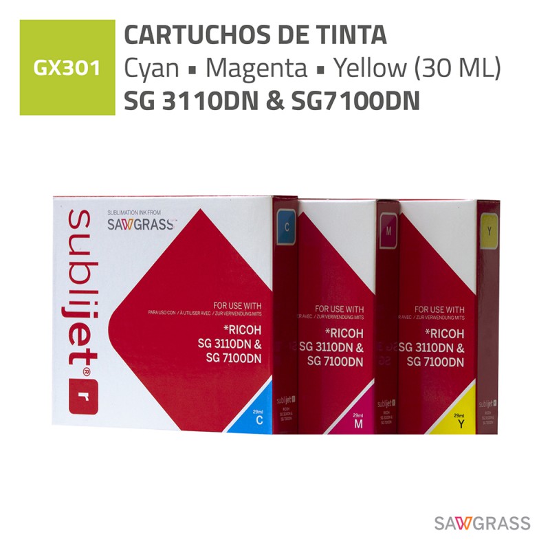 TINTEIRO SUBLIMAÇÃO RICOH GX E  3110 (30 ML)