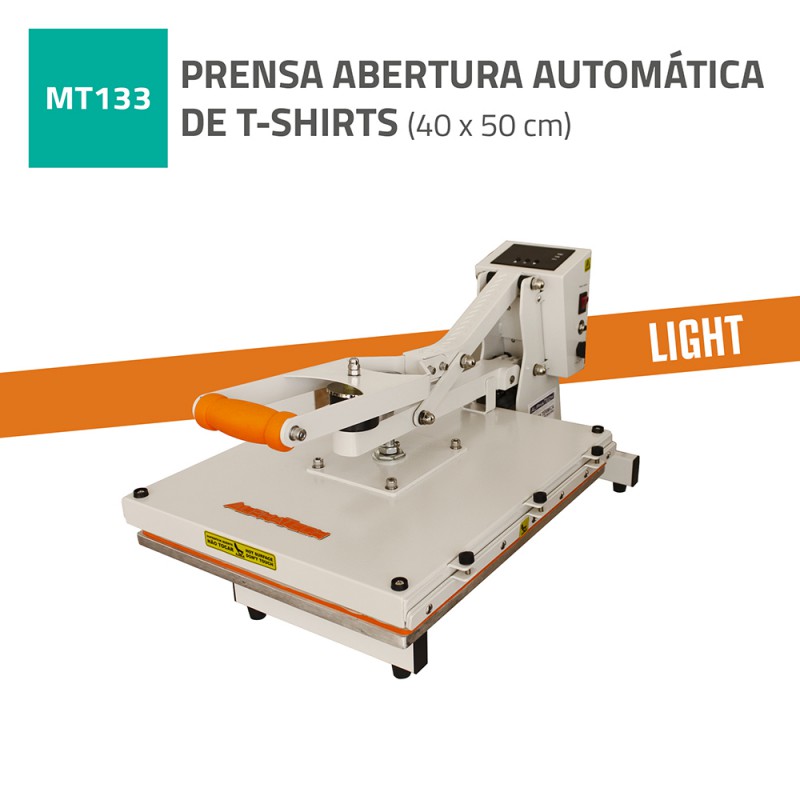 PRENSA ABERTURA AUTOMATICA DE T-SHIRTS 40X50CM LIGHT