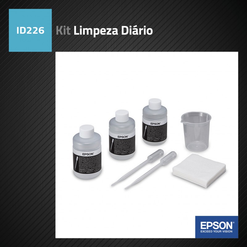 KIT LIMPEZA DIÁRIA EPSON SC-F2000/2100 DTG